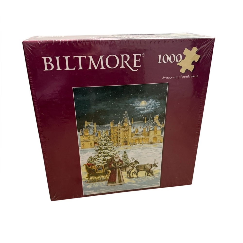 Biltmore Saint Nicholas Visits Biltmore 1000pc Jigsaw Puzzle New Sealed